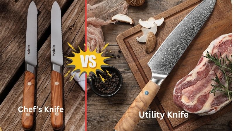 Chef's Knife vs Utility Knife