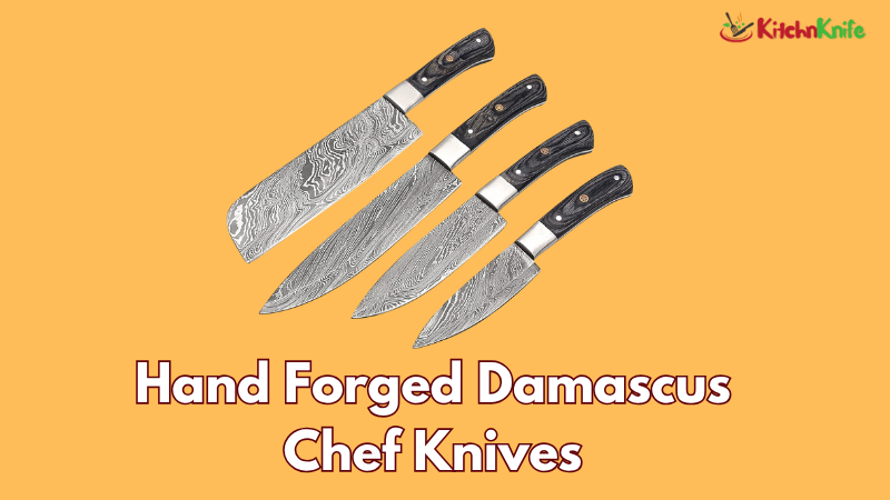 Hand Forged Damascus Chef Knives