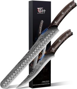 SYOKAMI BBQ Carving Knives Set - Best Overall