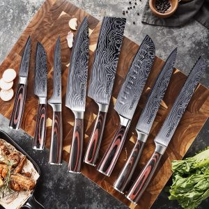 Seido Master Chef Knife Set (8-Piece)