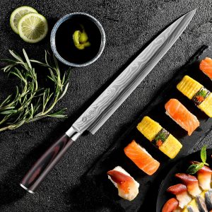 Sunnecko 10.5 Inch Sashimi Knife
