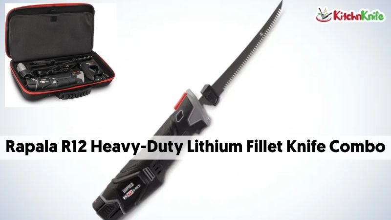 Rapala R12 Heavy-Duty Lithium Fillet Knife Combo