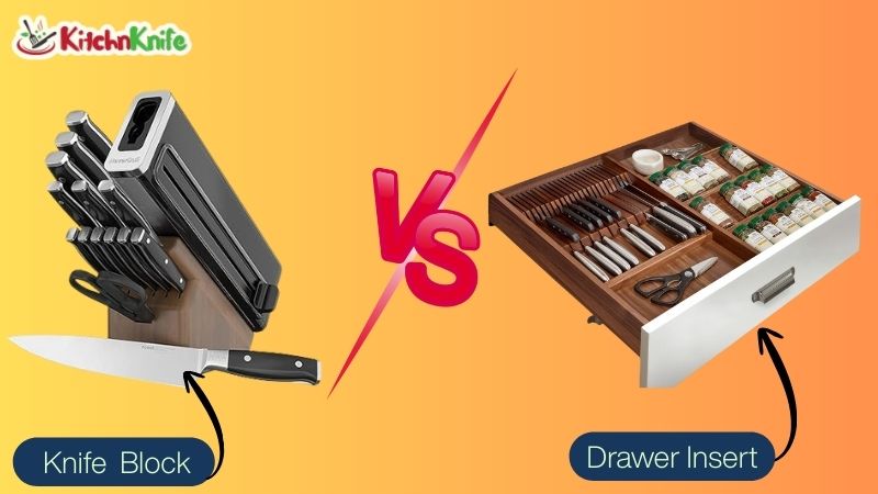 Knife Block vs Drawer Insert