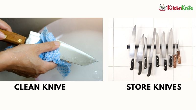How to Clean and Store Kitchen Knives Properly