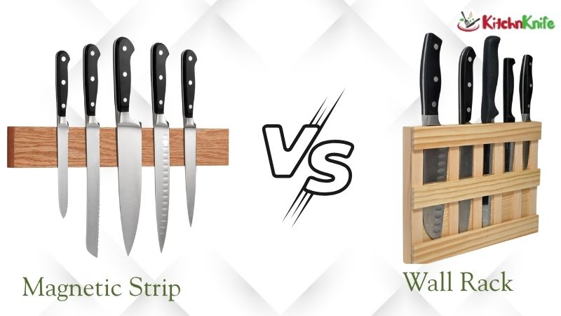 magnetic strip vs wall rack
