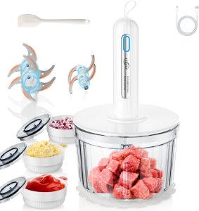 TTFTTF Glass Food Processor
