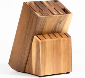 Coninx Acacia Wood Kitchen Knife Block