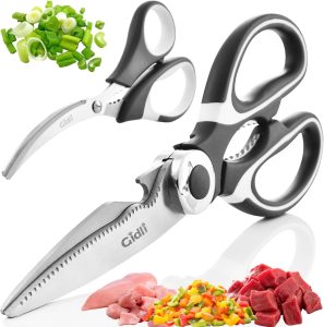 Gidli Kitchen Shears with Seafood Scissors