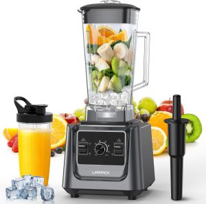 LAMPICK 2000W Professional Grade High-Speed Countertop Blender