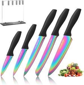 HAUSHOF 5-Piece Rainbow Knife Set Review