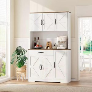 GRUSIGN 71" Tall Pantry Cabinet