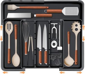 Spaclear Large Utensil Drawer Organizer
