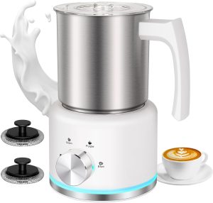 ByNaRIX White Milk Frother and Steamer