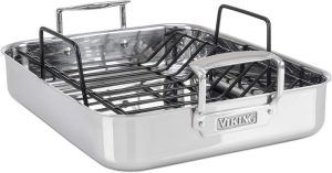 Viking 3-Ply Stainless Steel Roasting Pan