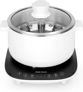 Aroma Housewares 2.5-Liter Smart Electric Hot Pot (ASP-700)