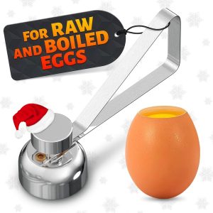 ZOKLU Stainless Steel Egg Cracker