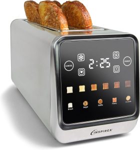 Inspirex Touch Screen Toaster 4 Slice