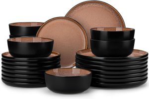 Vancasso AMBER 24-Piece Stoneware Set