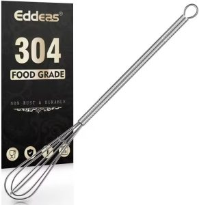 Eddeas Long Mini Whisk (10 Inch)
