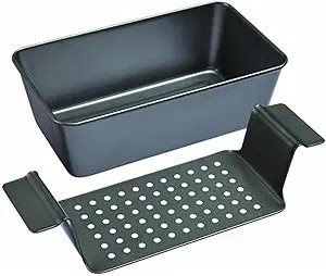 Chicago Metallic 2-Piece Healthy Meatloaf Pan