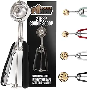 GORILLA GRIP 2 TBSP Cookie Scoop – Best Single Scoop