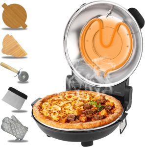 ECUMFFY 12 Inch Retro Pizza Maker