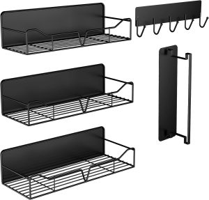 UNIKEYBOX 5-Pack Magnetic Shelves