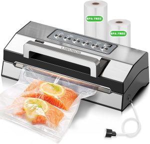 LIWUNON Stainless Steel Vacuum Sealer