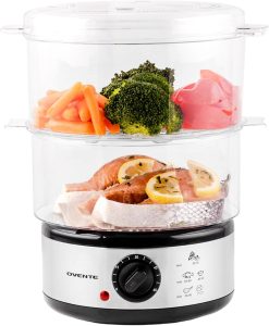 OVENTE 2-Tier Electric Food Steamer