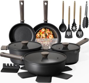 Astercook Non Stick Pots and Pans Set