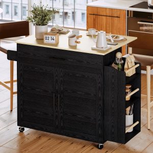 IRONCK Kitchen Island with Storage