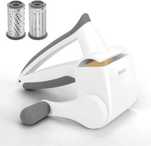 UHIYEE Rotary Parmesan Cheese Grater