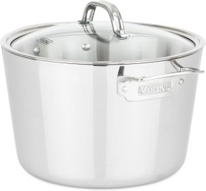 Viking Contemporary 3-Ply Stainless Steel Stock Pot