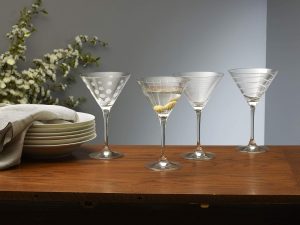 Mikasa Cheers 10-Ounce Martini Glasses