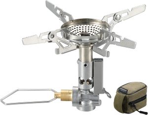 CAMPINGMOON Canister Top Stove XD-2F (Silver)