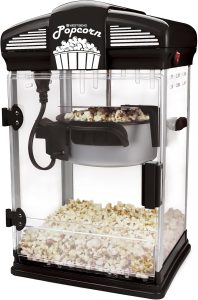 West Bend Stir Crazy Movie Theater Popcorn Popper 4 Quart Black