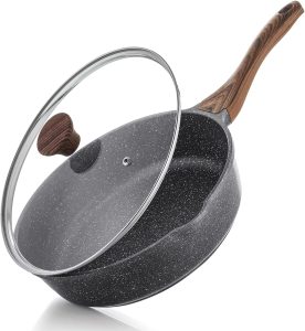SENSARTE Nonstick Granite Skillet 10/11/12 Inch