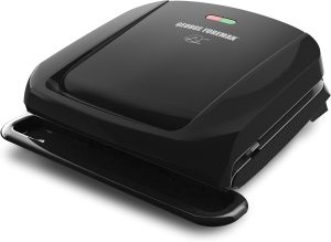 George Foreman 4 Serving Removable Plate Electric Grill