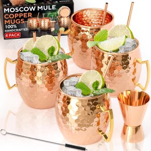 Benicci Moscow Mule Copper Mugs