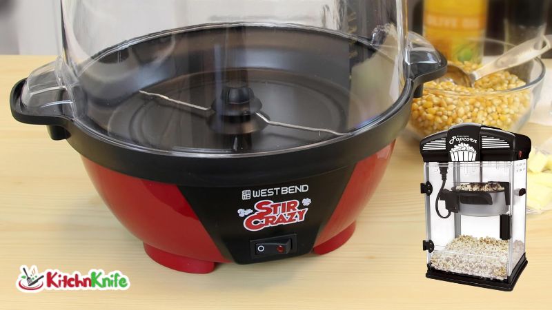 Nonstick Popcorn Maker Red
