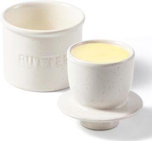 LANDNEOO Ceramic French Butter Crock