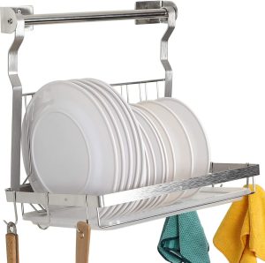 TQVAI Over Sink Dish Drainer Drying Rack
