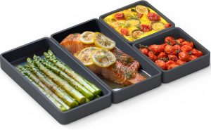 Prepd Cheat Sheets Silicone Sheet Pan Dividers