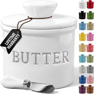Priority Chef Ceramic French Butter Crock