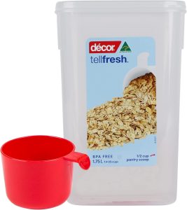 Décor Tellfresh Tall Storage Container with Pantry Scoop