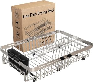 MAJALiS Over the Sink Expandable Dish Drying Rack