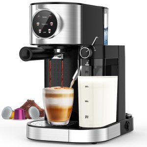 Electactic 20 Bar Espresso Machine with Touch Screen