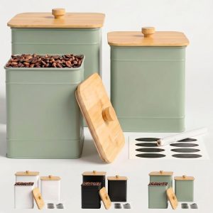 HB Design Co. Kitchen Canisters Set of 3