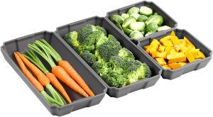 XOMOO Extra Large Silicone Sheet Pan Dividers