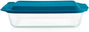 Pyrex Deep 9x13 Inch Glass Baking Dish With Lid